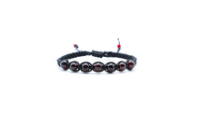 Load image into Gallery viewer, Handmade Garnet Bead Bracelet, Hypoallergenic Cord