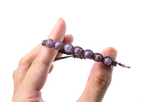 Load image into Gallery viewer, Handmade Lepidolite Bead Bracelet - Calming Stone of Transition