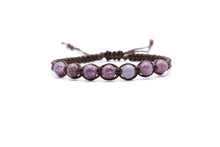 Load image into Gallery viewer, Handmade Lepidolite Bead Bracelet - Calming Stone of Transition