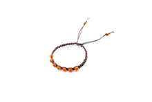 Load image into Gallery viewer, Handmade Carnelian Bracelet: Grounding, Vitality, Protection