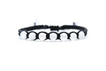 Load image into Gallery viewer, Handmade Selenite Bead Bracelet, Hypoallergenic Cord