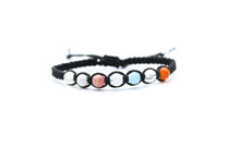 Load image into Gallery viewer, Cancer Astrology Gemstone Bracelet