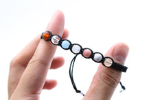 Load image into Gallery viewer, Cancer Astrology Gemstone Bracelet