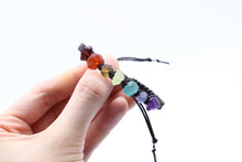 Load image into Gallery viewer, Raw Gemstone Chakra Bracelet