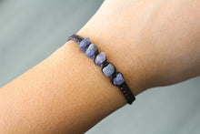 Load image into Gallery viewer, Raw Tanzanite Bracelet - December Birthstone