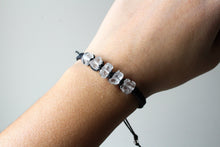 Load image into Gallery viewer, Raw Clear Quartz Bracelet - April Birthstone