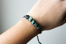 Load image into Gallery viewer, Raw Emerald Bracelet - May Birthstone