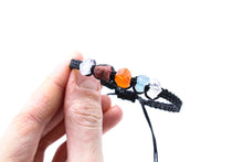 Load image into Gallery viewer, Aries Raw Gemstone Bracelet - Rose Quartz - Ruby - Carnelian - Aquamarine - Clear Quartz