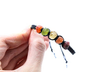 Load image into Gallery viewer, Leo Raw Gemstone Bracelet - Ruby - Sunstone - Citrine - Peridot - Carnelian