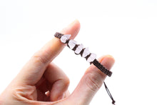 Load image into Gallery viewer, Raw Rose Quartz Bracelet