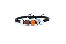 Load image into Gallery viewer, Aries Raw Gemstone Bracelet - Rose Quartz - Ruby - Carnelian - Aquamarine - Clear Quartz