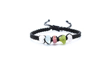 Load image into Gallery viewer, Libra Raw Gemstone Bracelet - Clear Quartz - Aquamarine - Pink Tourmaline - Peridot - Rose Quartz