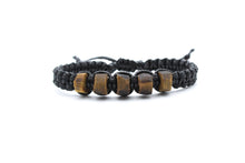 Load image into Gallery viewer, Raw Tigers Eye Bracelet - Thick Gemstone Bracelet